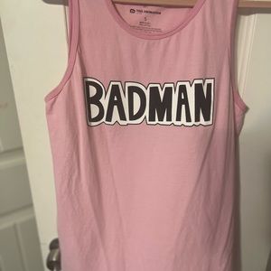 Dragon Ball Z tank top “Badman” pink